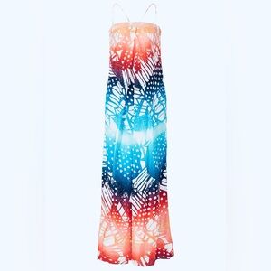 Diane Von Furstenberg 100% Silk #dress / #resort collection #Gilmore Print #DVF